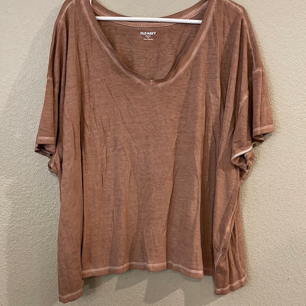 Womens old navy crop tee size 4X